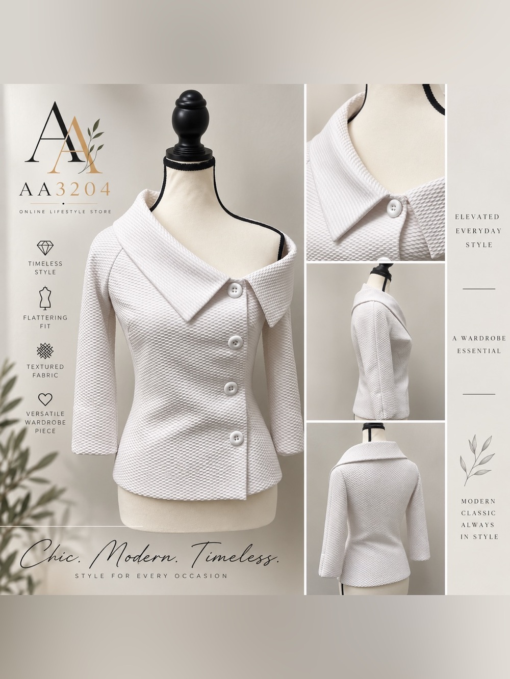 Sandro Ferrone White off shoulder Jacket